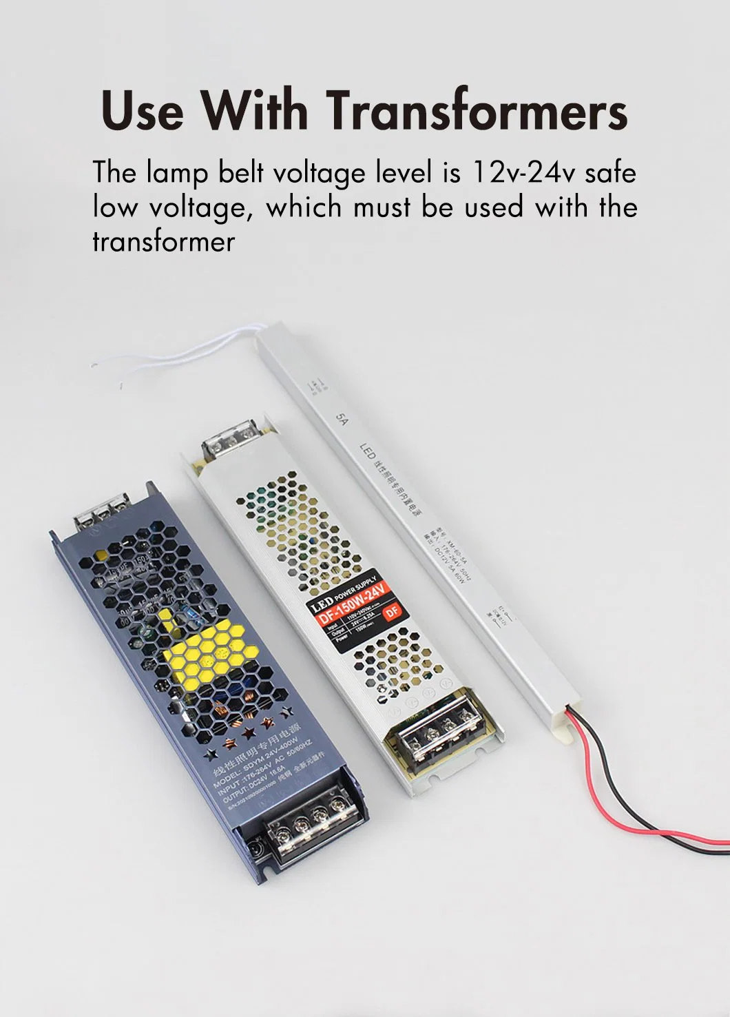 Commercial Lighting High Voltage Brightness LED Waterproof SMD LED Strip Lights